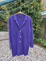 Paars katoenen lang (blazer)vest Be One - maat 38, Maat 38/40 (M), Paars, Ophalen of Verzenden, Zo goed als nieuw