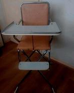 Vintage kinderstoel, jaren 50 ,chroom, mutsaerts, Antiek en Kunst, Ophalen