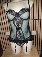 Sexy nieuw zwart 2-delig setje van Vanua maat L-XL, Kleding | Dames, Ondergoed en Lingerie, Verzenden, Zwart