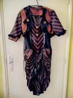 Steampunk jurk met bolero jasje, maat S, Kostuum of Pak, Bruin, Ophalen of Verzenden, Zo goed als nieuw