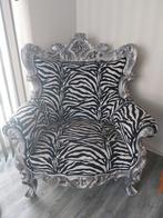 Zebra barok fauteuil, Ophalen, Zo goed als nieuw