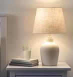 BLIDVÄDER Tafellamp, ecru keramiek/beige, 50 cm, Ophalen, Zo goed als nieuw, Minder dan 50 cm