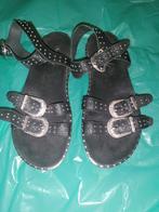 Ann Rocks Sandalen Maat 39, Ann Rocks, Verzenden, Zwart, Sandalen of Muiltjes