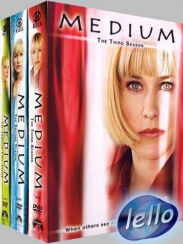 Medium, Seizoen 1, 2 & 3 (Patricia Arquette) 16 discs, nieuw beschikbaar voor biedingen