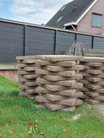 Gratis 36 grindtegels 50x50 af te halen, Tuin en Terras, Tegels en Klinkers, Ophalen, Gebruikt, 5 tot 10 m², Grind