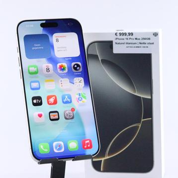 iPhone 16 Pro Max 256GB Naturel Titanium | Nette staat beschikbaar voor biedingen