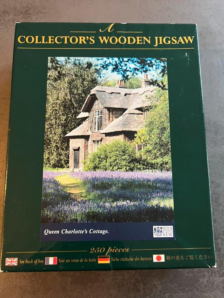 Wenthworth houten collecters puzzel 250 stukjes Cottage, Hobby en Vrije tijd, Denksport en Puzzels, Zo goed als nieuw, Minder dan 500 stukjes