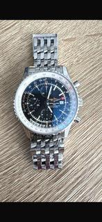 Breitling Navitimer GMT World 2019, Sieraden, Tassen en Uiterlijk, Horloges | Heren, Staal, Staal, Breitling, Polshorloge