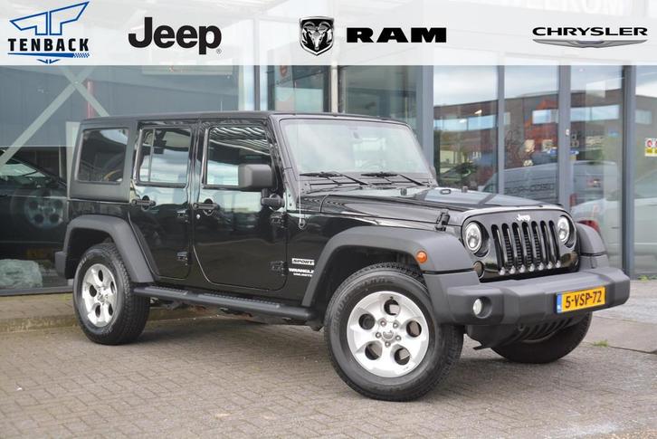 Jeep Wrangler 2.8 CRD Sport | Grijs kenteken ex btw | Trekha, Auto's, Jeep, Bedrijf, Te koop, Wrangler, 4x4, ABS, Airbags, Airconditioning