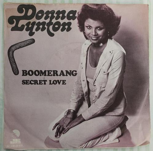 donna lynton - boomerang, Cd's en Dvd's, Vinyl Singles, Zo goed als nieuw, Single, 7 inch, Ophalen of Verzenden