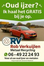 Oud ijzer en metalen gezocht, Doe-het-zelf en Verbouw, Metalen, Ophalen of Verzenden