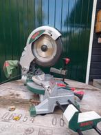 afkortzaag verstekzaag Bosch pcm10, Doe-het-zelf en Verbouw, Gereedschap | Zaagmachines, Ophalen, Minder dan 30 mm, Gebruikt, Afkortzaag