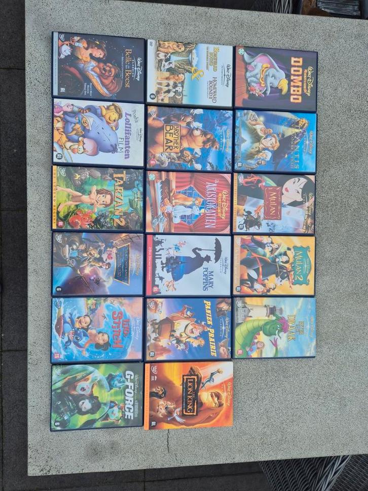 Disney DVD Collectie - €1 per stuk!, Cd's en Dvd's, Dvd's | Kinderen en Jeugd, Gebruikt, Film, Avontuur, Alle leeftijden, Ophalen of Verzenden