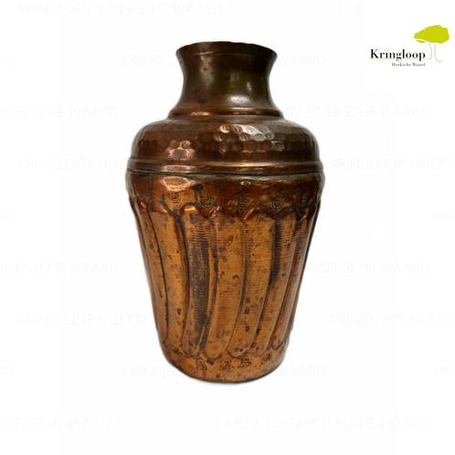 Antieke Koperen Vaas, Antiek en Kunst, Antiek | Koper en Brons, Koper, Ophalen of Verzenden