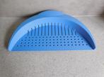 Tupperware Keukenhulpje Afgiethulp Zeef 32x17 cm. Blauw, Huis en Inrichting, Ophalen of Verzenden, Zo goed als nieuw, Blauw, Overige typen