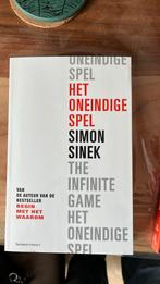 Simon Sinek - Het oneindige spel, Boeken, Ophalen of Verzenden, Zo goed als nieuw, Simon Sinek