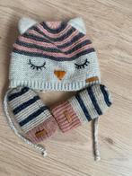 Muts en wanten winterset, Kinderen en Baby's, Ophalen of Verzenden, Zo goed als nieuw, Jongetje of Meisje, Muts