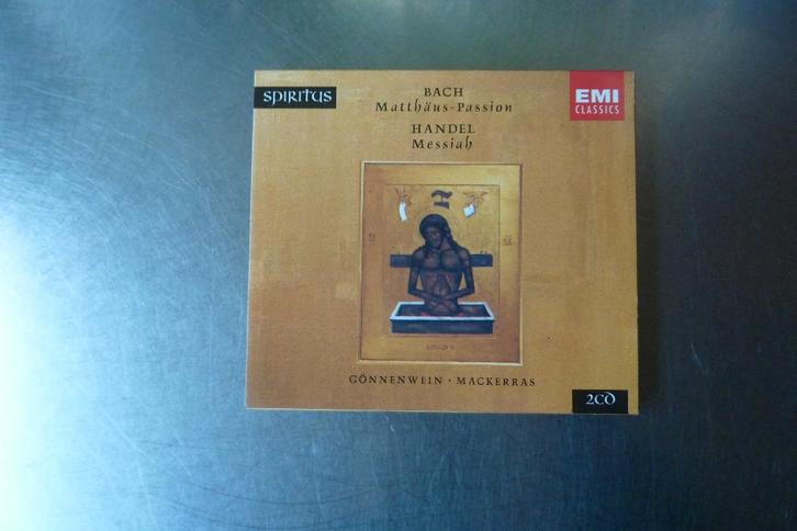 Bach / Handel - Wolfgang Gönnenwein, Charles Mackerras, Cd's en Dvd's, Cd's | Klassiek, Zo goed als nieuw, Overige typen, Barok