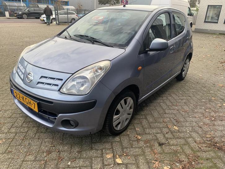 Nissan Pixo 1.0 Acenta (bj 2009), Auto's, Nissan, Bedrijf, Te koop, Pixo, ABS, Airbags, Alarm, Centrale vergrendeling, Elektrische ramen