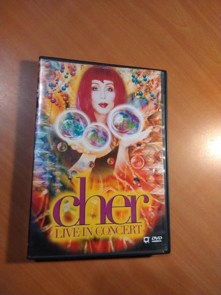 DVD Cher live in concert, Cd's en Dvd's, Dvd's | Muziek en Concerten, Zo goed als nieuw, Alle leeftijden, Ophalen of Verzenden