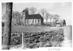W413 Ginnum Kerk - fotokaart -, Ophalen of Verzenden, 1940 tot 1960, Friesland