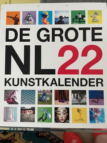 Grote Nederlandse Kunstkalender 2022- Nieuw, ongebruikt beschikbaar voor biedingen
