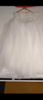 Mooie Sisi trouwjurk, Kleding | Dames, Trouwkleding en Trouwaccessoires, Ophalen of Verzenden, Zo goed als nieuw, Wit, Trouwjurk