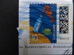 Postzegel Duitsland / Flessenpost / 2022 / Waarde 10, Ophalen of Verzenden, BRD, Gestempeld