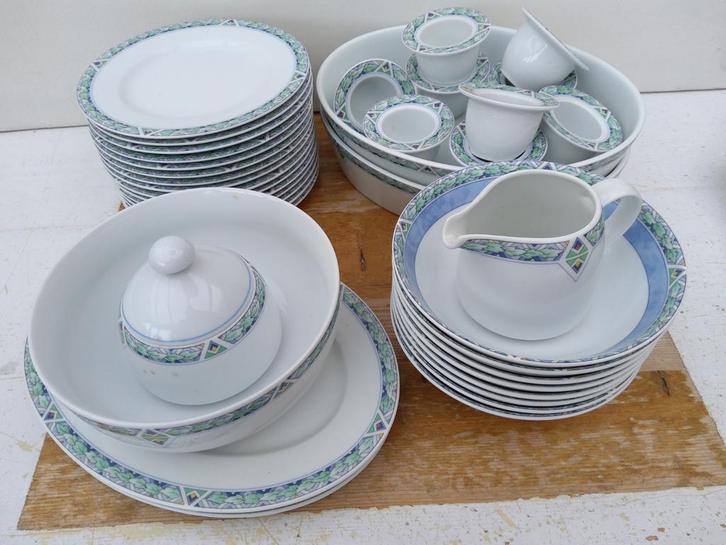 AH Arzberg Merison - Ontbijtborden -  Gebaksbordjes etc., Antiek en Kunst, Antiek | Servies los, Ophalen of Verzenden