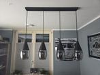 Moderne hanglamp, smoke glas. Nieuw in doos, Ophalen, Nieuw, Glas, Minder dan 50 cm