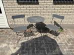 Bistrosetje, Tuin en Terras, Tuinsets en Loungesets, Ophalen, Gebruikt, Overige materialen, 2 zitplaatsen