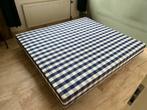 Hästens Boxspring 180x200, Ophalen, Blauw, Tweepersoons, Zo goed als nieuw