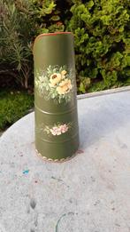 Kolenkit met bloemmotief, Ophalen, Zo goed als nieuw, Metaal