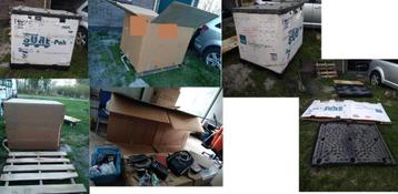 Stapelbare en inklapbare Palletboxen. 2 stuks beschikbaar voor biedingen