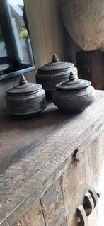Potten, landelijk sober, Overige materialen, Zwart, Ophalen of Verzenden, Zo goed als nieuw