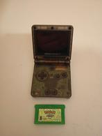 Gameboy Advance SP Clear black ZSM, Spelcomputers en Games, Ophalen of Verzenden, Zo goed als nieuw, Game Boy Advance SP, Met games