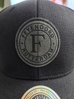 Feyenoord pet zwart op zwart, Ophalen of Verzenden, Nieuw, One size fits all, Pet