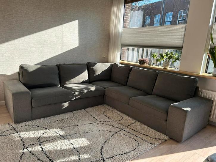 Ikea 5zits hoekbank KIVIK, Huis en Inrichting, Banken | Bankstellen, Gebruikt, Vierpersoons of meer, 250 tot 300 cm, 150 cm of meer