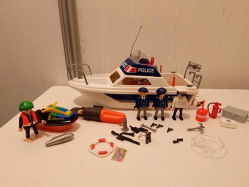 playmobil 3190 politie boot kustwacht compleet, Kinderen en Baby's, Speelgoed | Playmobil, Zo goed als nieuw, Complete set, Ophalen of Verzenden