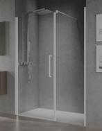 Novellini douchewand draaideur +segment links 6mm 154-158cm, Ophalen, Nieuw