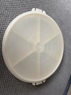 Tupperware Serveerschaal met 6 Vakken, Ophalen of Verzenden, Gebruikt, Wit, Schaal