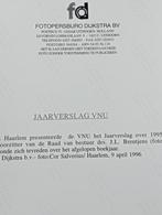 Foto Jaarverslag VNU 1996 Brentjens, Antiek en Kunst, Kunst | Tekeningen en Foto's, Ophalen of Verzenden
