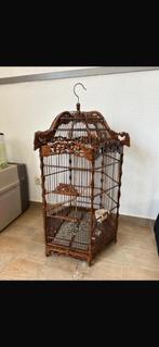 Super mooie  hand gemaakte vogelkooi!, Ophalen of Verzenden, Zo goed als nieuw, Metaal, Vogelkooi