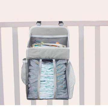 Opbergbox als organiser voor de baby- Grijs - Boxopbergzak - beschikbaar voor biedingen