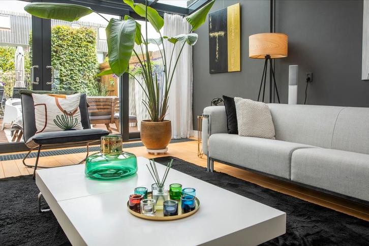 Leolux Salontafel - Opknapper!, Huis en Inrichting, Tafels | Salontafels, Gebruikt, 100 tot 150 cm, Rechthoekig, Overige materialen