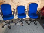 3 bureaustoelen van Kohl, Gebruikt, Zwart, Ophalen