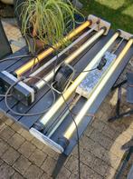 2 x jaren retro tl hanglampen, Ophalen, Jaren '70, Zo goed als nieuw, Metaal