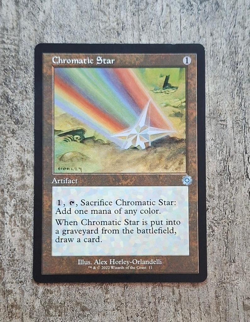 Chromatic Star - Magic the Gathering, Verzenden, Gebruikt, Losse kaart
