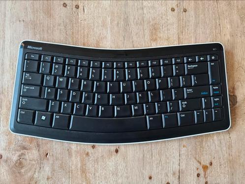 Microsoft Bluetooth Mobile Keyboard 6000 - als nieuw, Computers en Software, Toetsenborden, Zo goed als nieuw, Qwerty, Draadloos