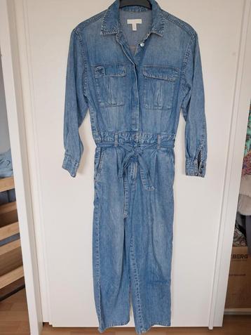 40 H&M jumpsuit jeans blauw  beschikbaar voor biedingen